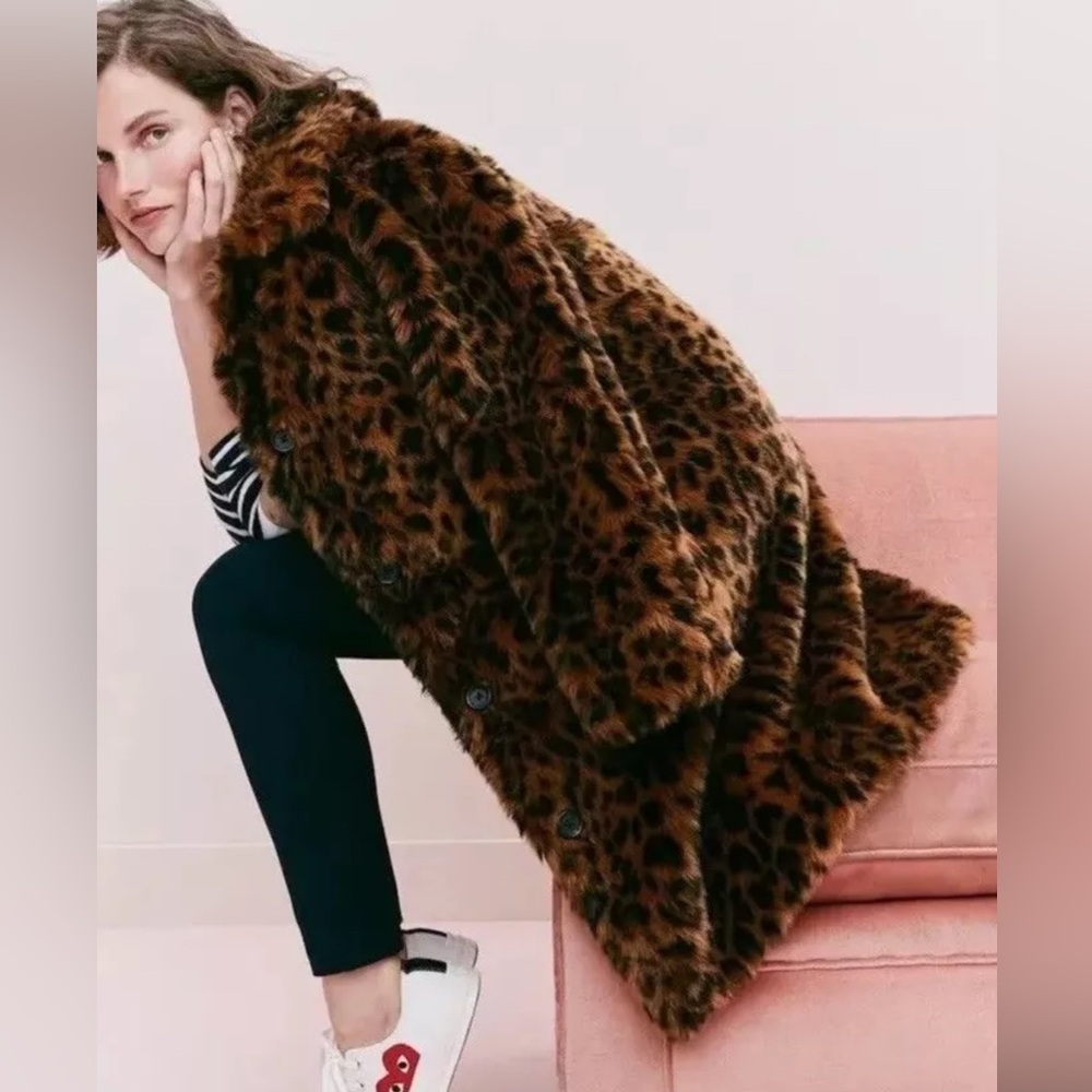 J Crew Teddy Coat 2XS